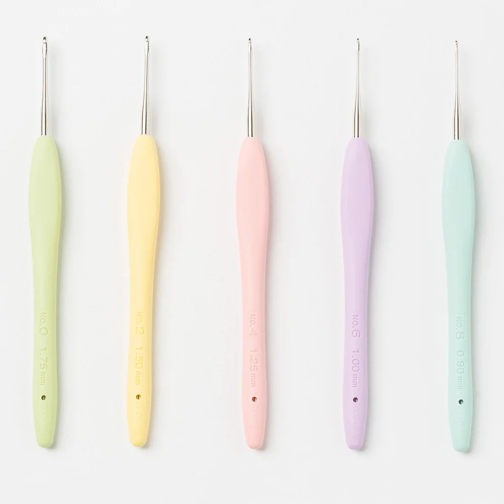 Amour Crochet Hook Set - Pastel From Clover - Knitting and