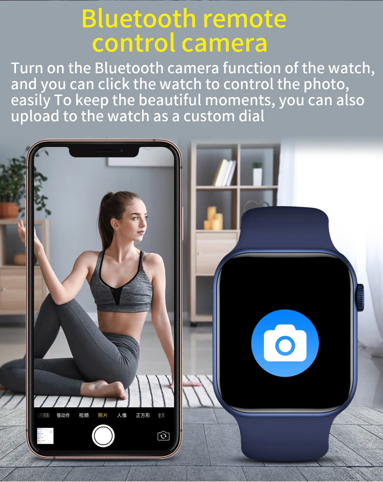 New Original WS7 Pro Smartwatch Bluetooth Sleep Monitor Heart Rate Wireless charging Watch PK IWO 14 Pro Max Series 7 HW57 Pro