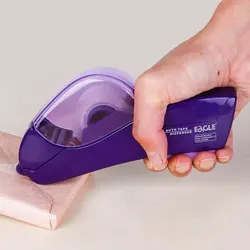 Automatic Tape Dispenser with Single - Handed Design and Included 0.75 - Inch Tape Roll for Effortless Gift Packaging (PURPLE)