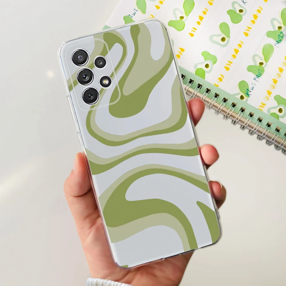 Stylish Painted Soft Silicone Back Cover Bumper Case