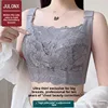 Sexy Large Size Lace Thin Wireless Bra No Sponge Gathered Adjustable No Rim Prevent Exposure Underwear Nylon Material Made in Ch
