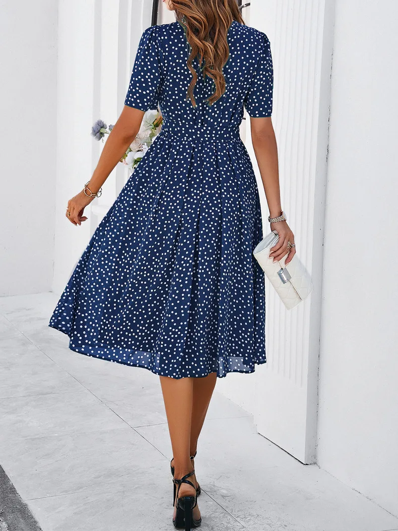 【WINFREE】3枚セット 2024 Nowość dla kobiet Wiosna Lato Eleganckie sukienki midi