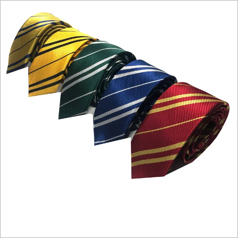 Halloween Cosplay Costume Prop Twill Casual College Badge cosplay necktie 4 Color