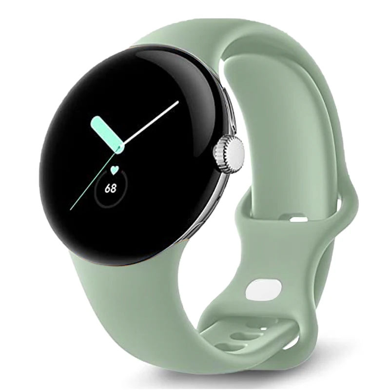 Seamless Silicone Sport Band for Smartwatches - Premium Accessory Bracelet Strap