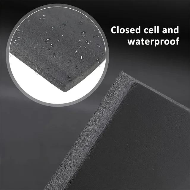 Self-adhesive Rubber Foam Roll Versatile Soundproofing Insulation Easy-Cut for DIY Ideal for Roofs Cars Furniture Protection 2