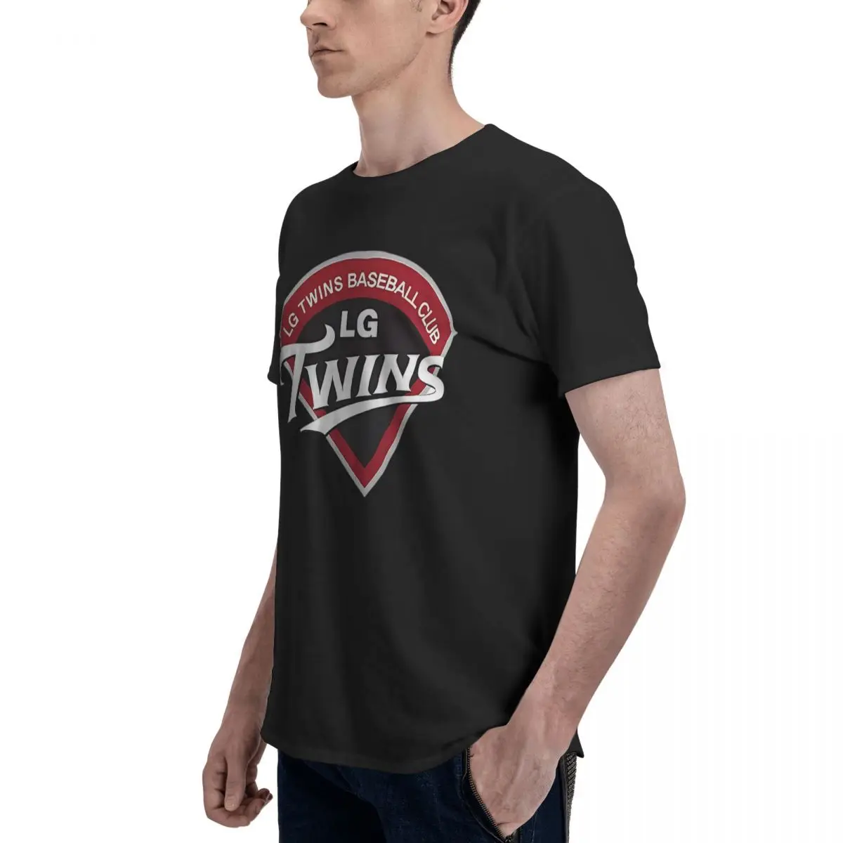 LG Twins Seoul Baseball KBO 100% Cotton Casual Breathable