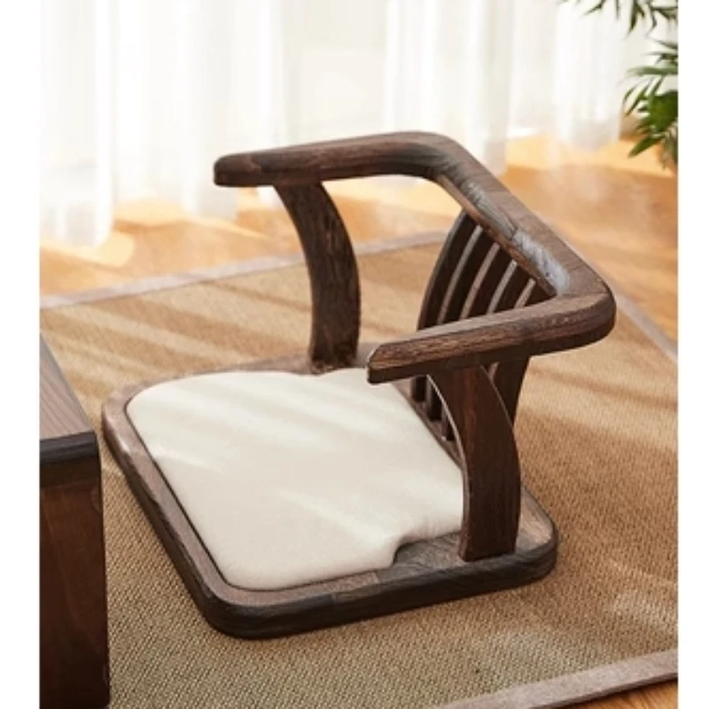 

Табурет из цельной древесины, кресло-спинка, подлокотники для кровати, подлокотники, плавающие оконные стулья, диванные стулья и татами для комнаты