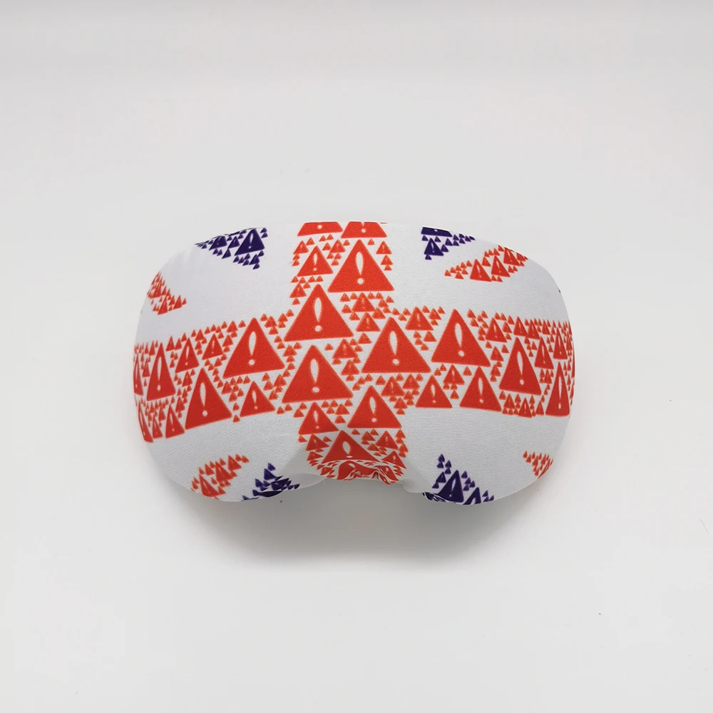 Flag Printing Microfiber Skiing Goggle Protector Customer Logo Stretchy Skiing Goggle Lens Cover
