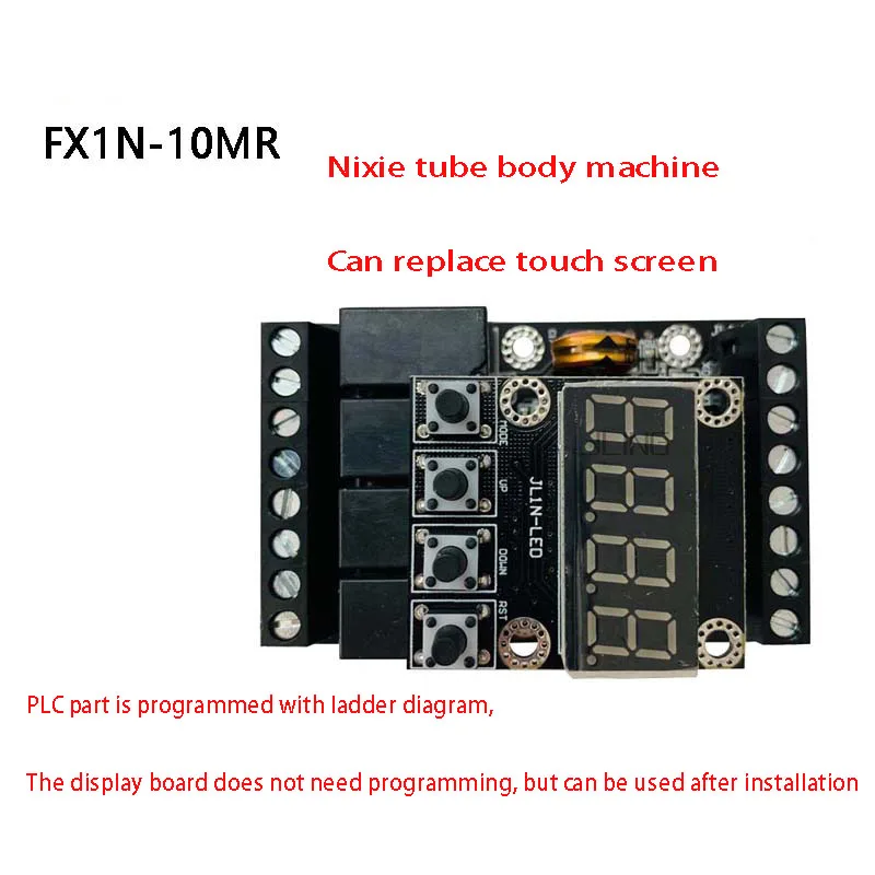 

FX1N-10MRY domestic PLC digital tube integrated machine trigger delay relay module