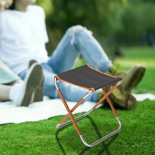 Petit tabouret pliant portable, mini chaises pliantes de camping