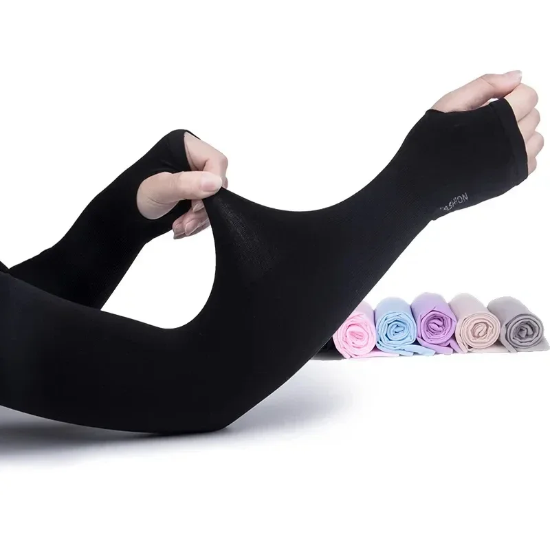 Unisex Arm Guard Sleeve Warmer Sports Sun UV Protection Hand Cover for Running Fishing Cycling Ski