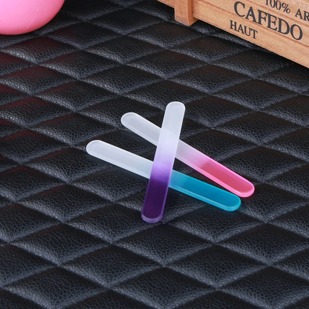 Mini Crystal Nail Shine Buffer Polisher Professional Nano Nail Shaping Tool