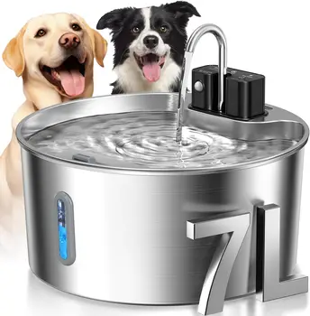 7L Wireless Pet Water Fountain