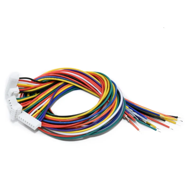 10pcs/lot XH2.54 Mm Female Connector 2pin 3pin 4pin 5pin 7pin with Male Socket 200mm Line Wire Xh 2 54 Cable 2p 3p 4p 5p 7p