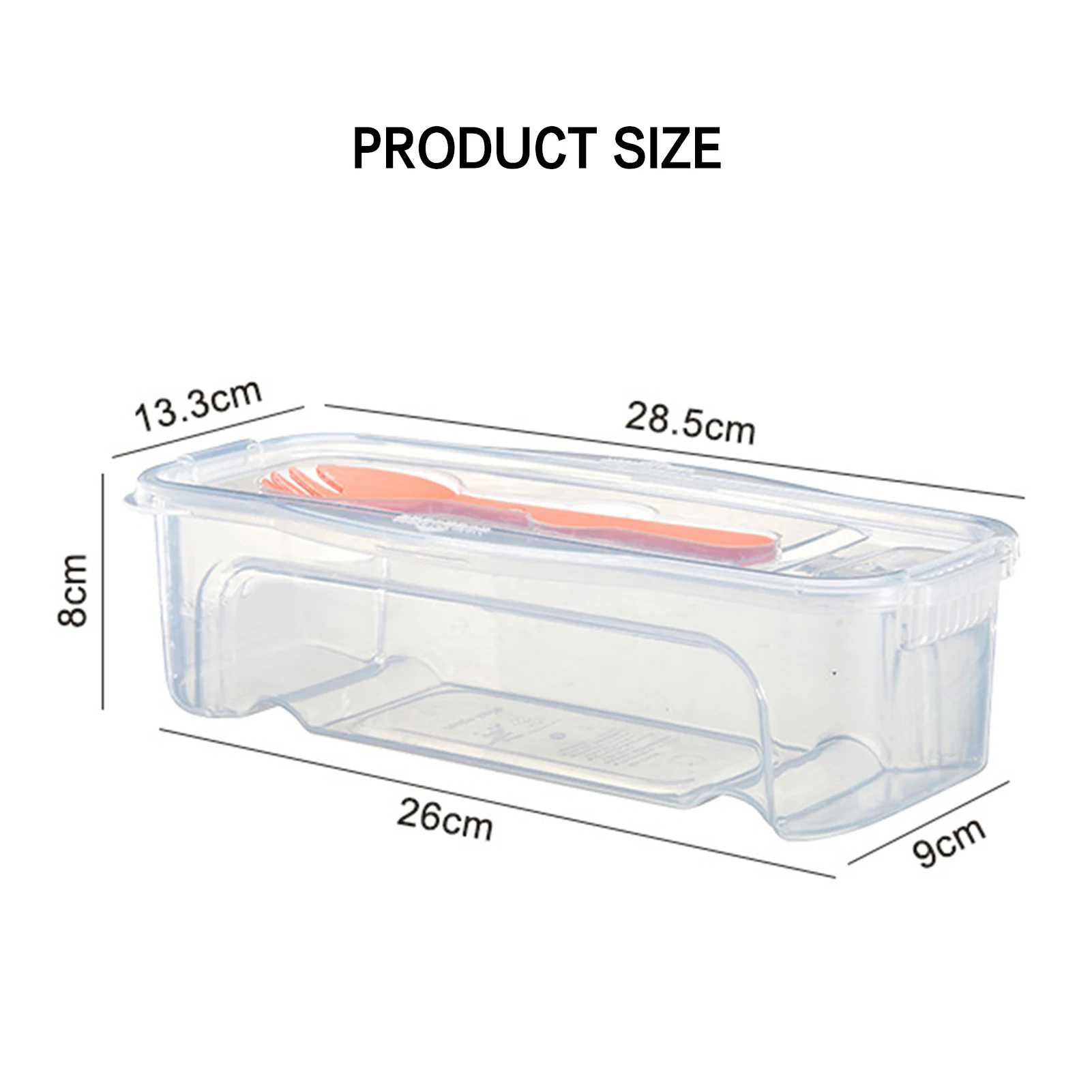 Microwave Food Boxes with Lids 44oz Microwavable Spaghetti Cooking Box Drainer & Flatware for Spaghetti Vegetables microwave food boxes