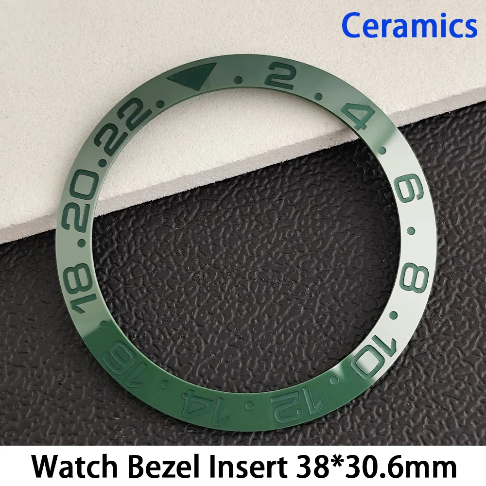 Premium 38mm Sloping Aluminum-Ceramic Bezel Insert