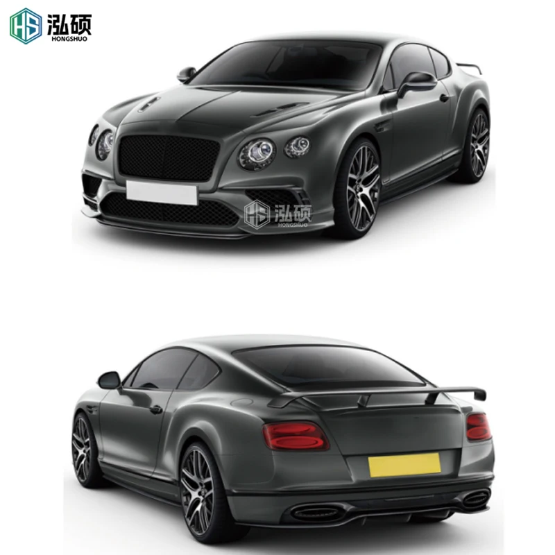 Hot Selling Body Kit for Bentley Continental Gt Upgrade Car Bumper Assembly Engine Hood Side Skirt Fender Led Headlight Bodykit