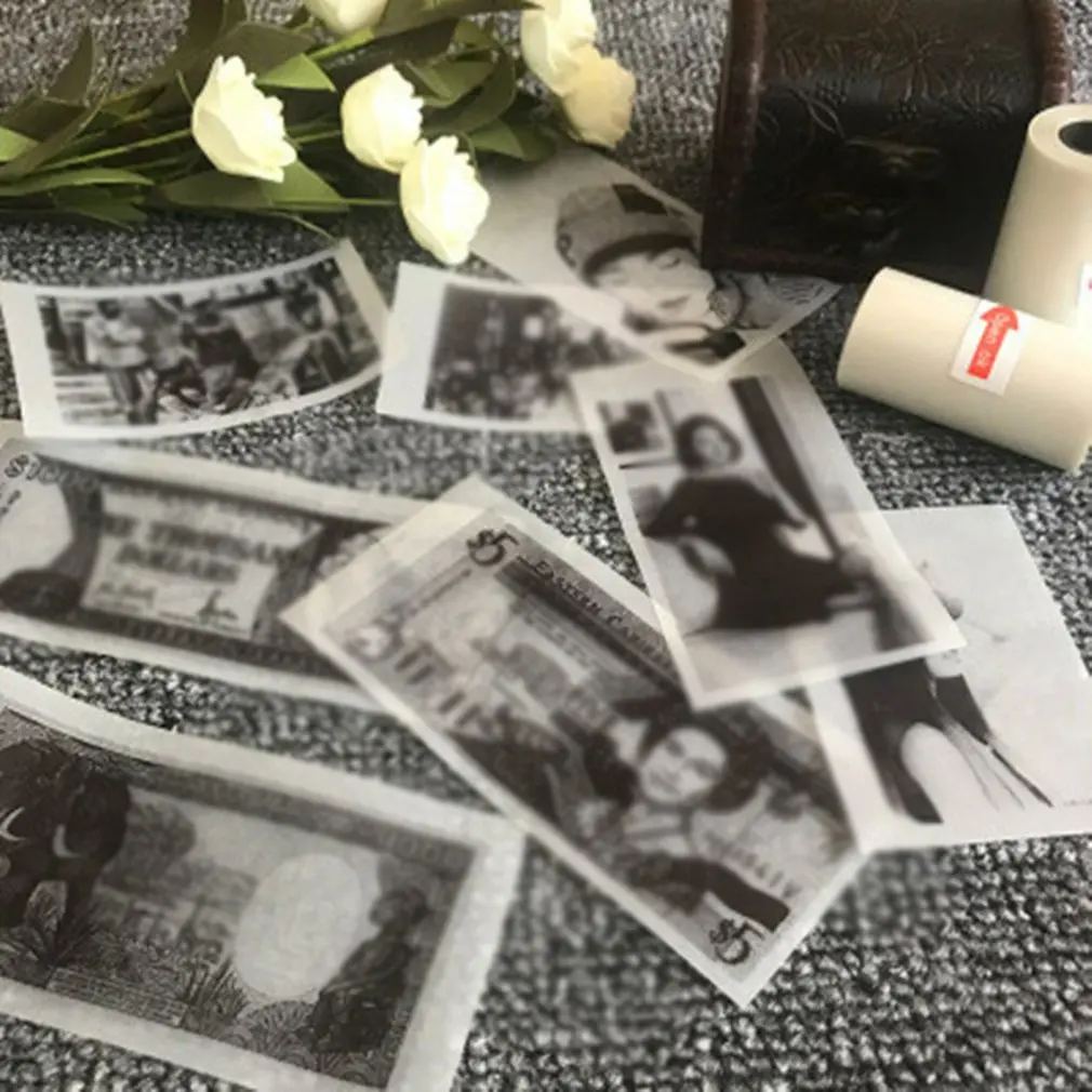 Papier Adhésif Thermique Transparent pour Mini Imprimante Photo, Nouvelle Collection