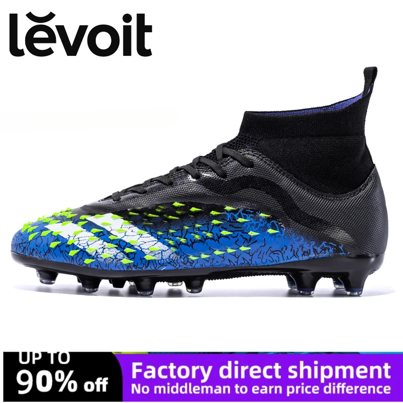 

TF/FG Soccer Shoes Professional Football Field Boots Men Non-slip Outdoor Grass Training Cleats Outdoor Sports Sneakers 2024 New