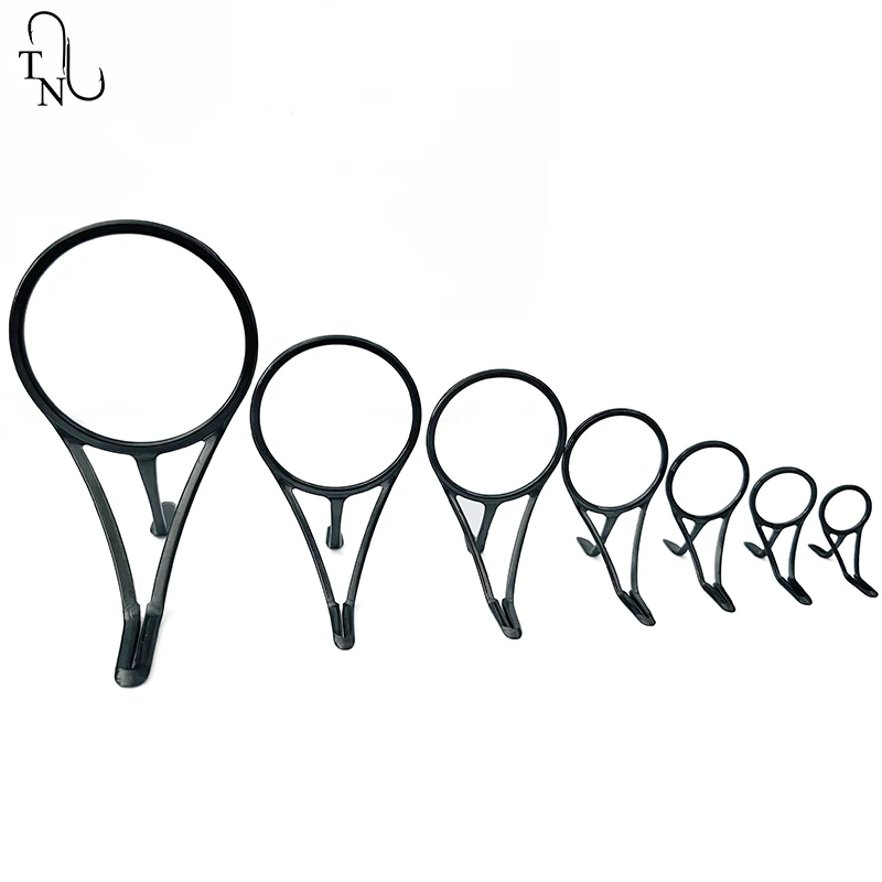 TN59 ABTDG 라이트 잉어 로드 가이드, PVD 코팅, 스테인레스 스틸 링 바다 가이드, 낚싯대 빌딩 부품, DIY 태클 액세서리