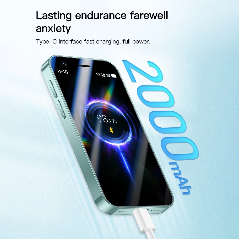 SOYES F8 Pro Max Mini Android8.1 Smartphone 3.0 Inches 2000mAh Face ID Dual SIM Standby Play Store 3G Little Phone - Image 4