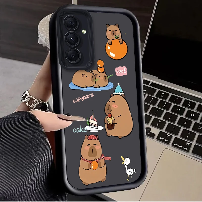 Capybara Soft Silicone Phone Case Cover