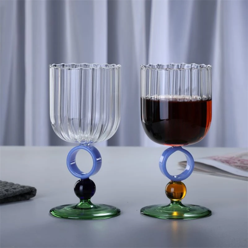 Whiskey Glass Glass Drinkware European Transparent High Borosilicate Glass Coffee Cup