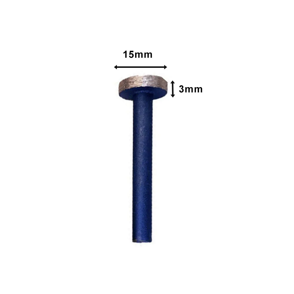

15/20/25/30mm For Air Grinder Grinding Head Polishing Head Mounted Points Shank Diamond T-shape 6mm Grinding Wheel