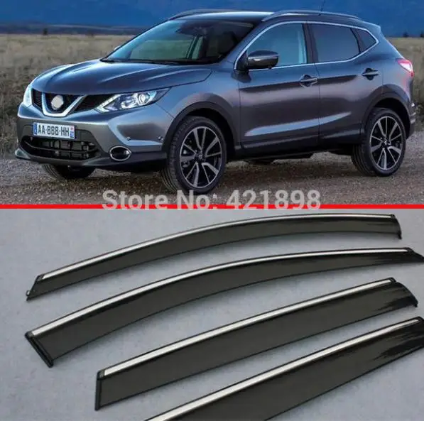

Ветрозащитный козырек для Nissan Qashqai 2014 2015 2016