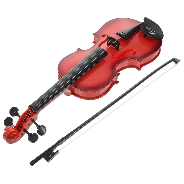 2Pcs Toy Violin For Safe Premium Plastic Small Cute Promotes Music Ability Early Development Gift Beginner Educational 1