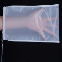 1-10 pièces 100 maille lait de soja vin filtre sac noix lait sac thé café huile yaourt filtre Net maille alimentaire réutilisable Nylon filtre crépine 6