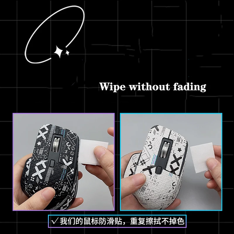Anti Adesivo de Mouse Deslizante para Logitech Adesivo Especial Absorvente de Suor Lateral Pele de Lagarto Borda do Arco Pacote Completo mx Master3 3s - Imagem 4