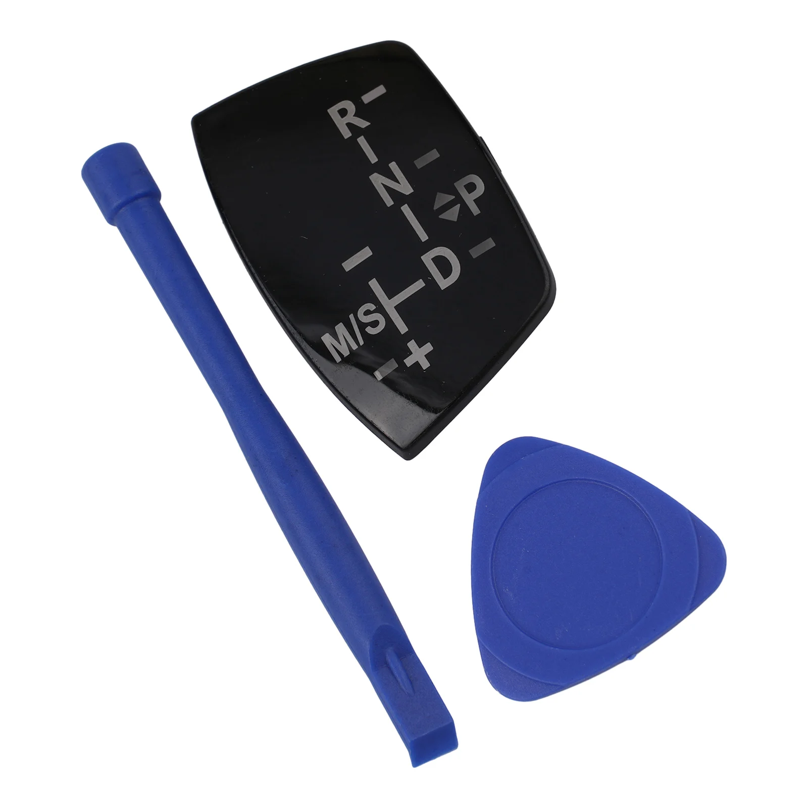 

Black Plastic Gear Shift Knob Panel Trim Cover for BMW F01 F10 F30 F35 X1 FX3 X6 LHD Scratch Resistant and Easy to Clean