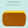 Portable Square Silicone Coin Purse Waterproof Lipstick Bags ID Credit Card Holder Girls Travel Organizer Accessories 4