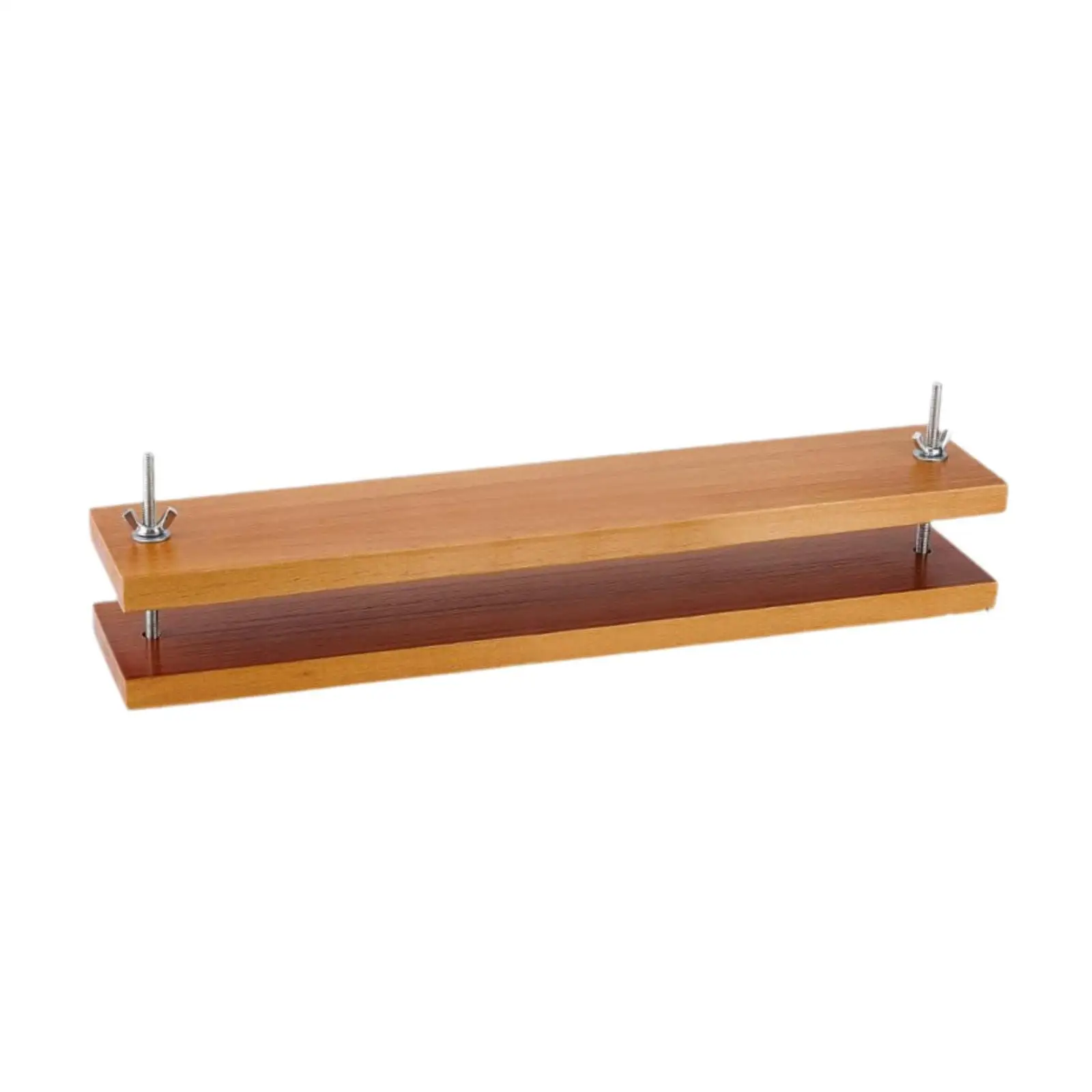 Wooden Bookbinding Press Convenient to Use Practical Wooden Book Press Binding for School Desktop Home Scrapbooking Tags