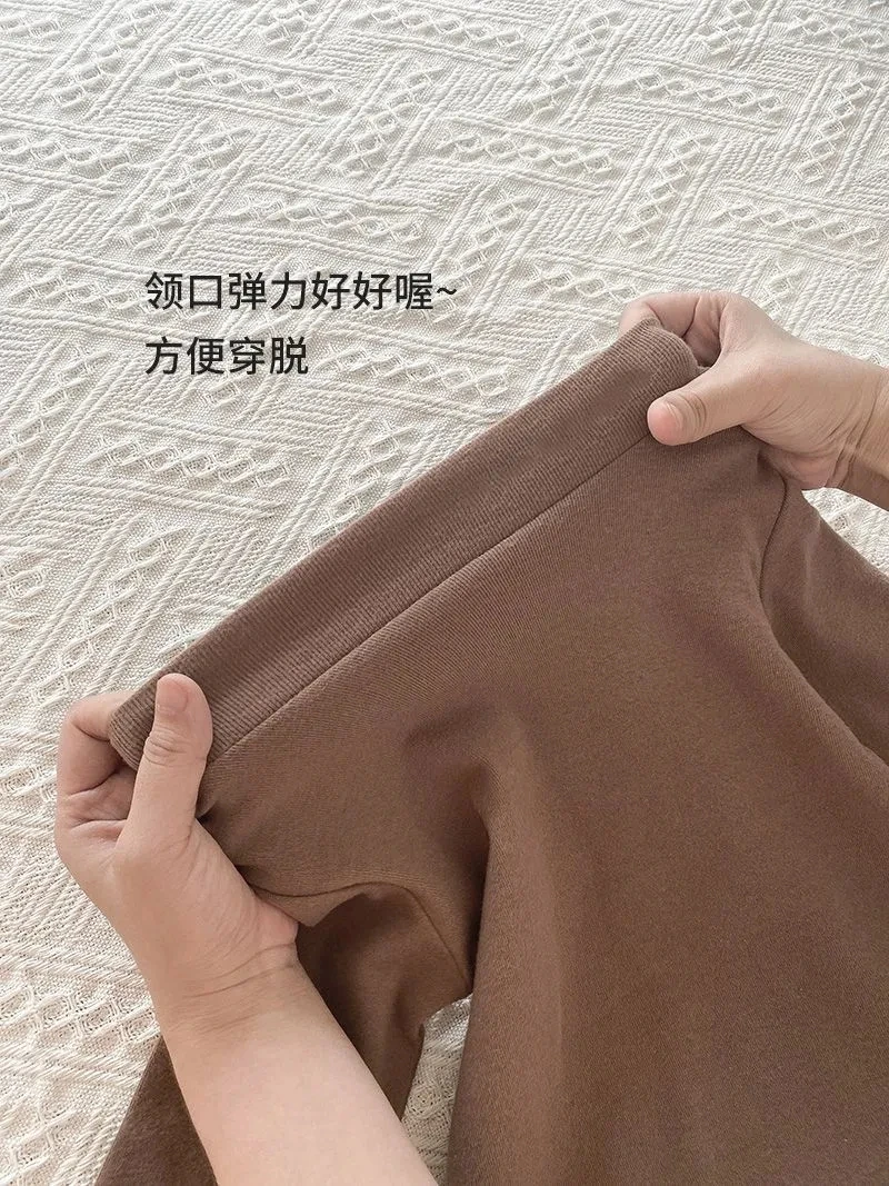 1-9Years Toddler Kids Turtleneck Long Sleeve Base Tops Infant Soft Full Tees Children Solid t Shirt 5