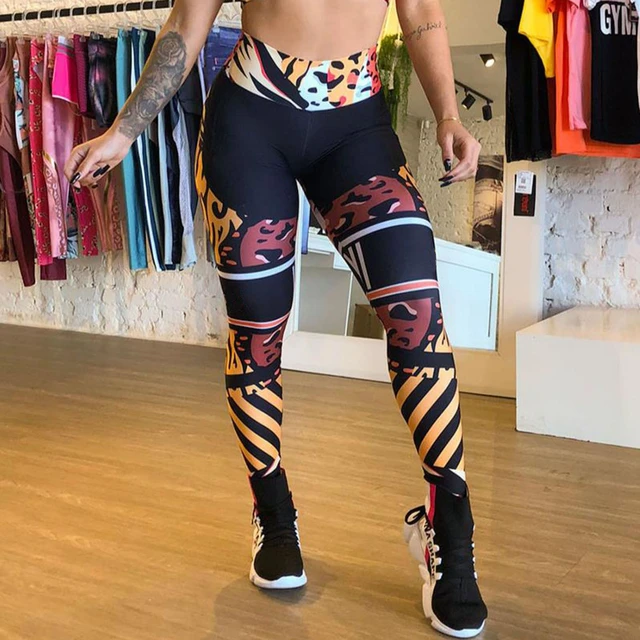 2023 Novas marcas Moda Feminina Legging Borboleta de secagem