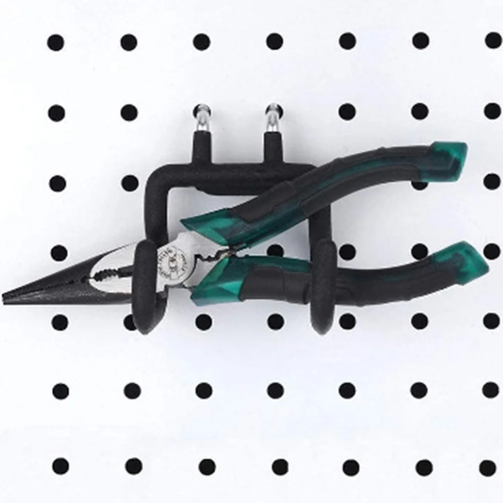 

4 Pcs Organizer Ordinary Peg Board Hook Fittings Rubber Pegboard Kit Pegboards Hooks