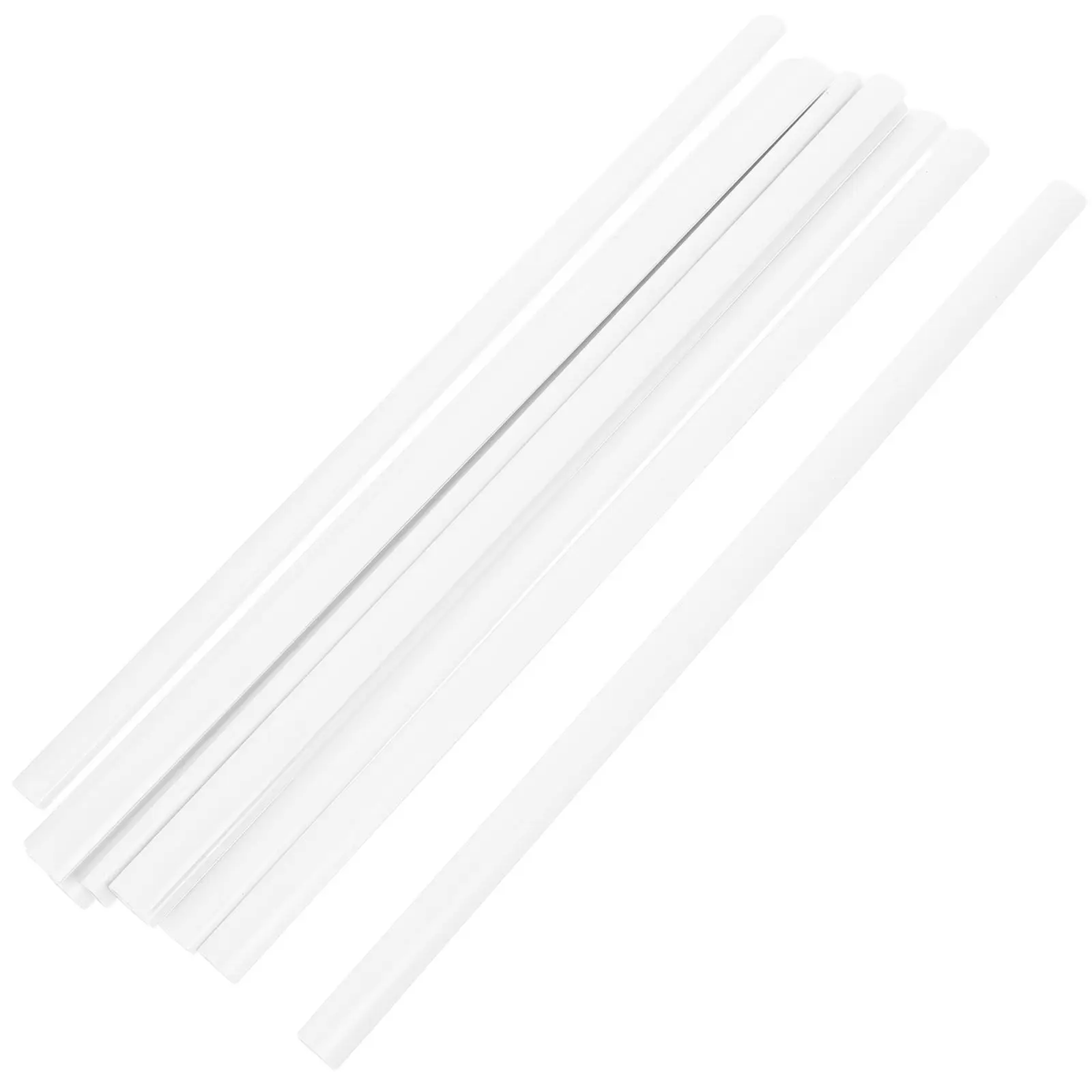10Pcs 슬라이드 그립 바인딩 바 플라스틱 제본 클립 튼튼한 보고서 커버 학교 사무실용 슬라이드 바인더 척추 바