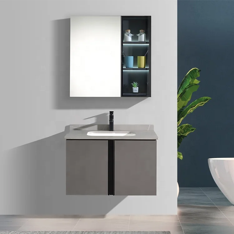 Bathroom Cabinets With Lights Bathroom Vanities Modern Single Sink Vanity Cabinet