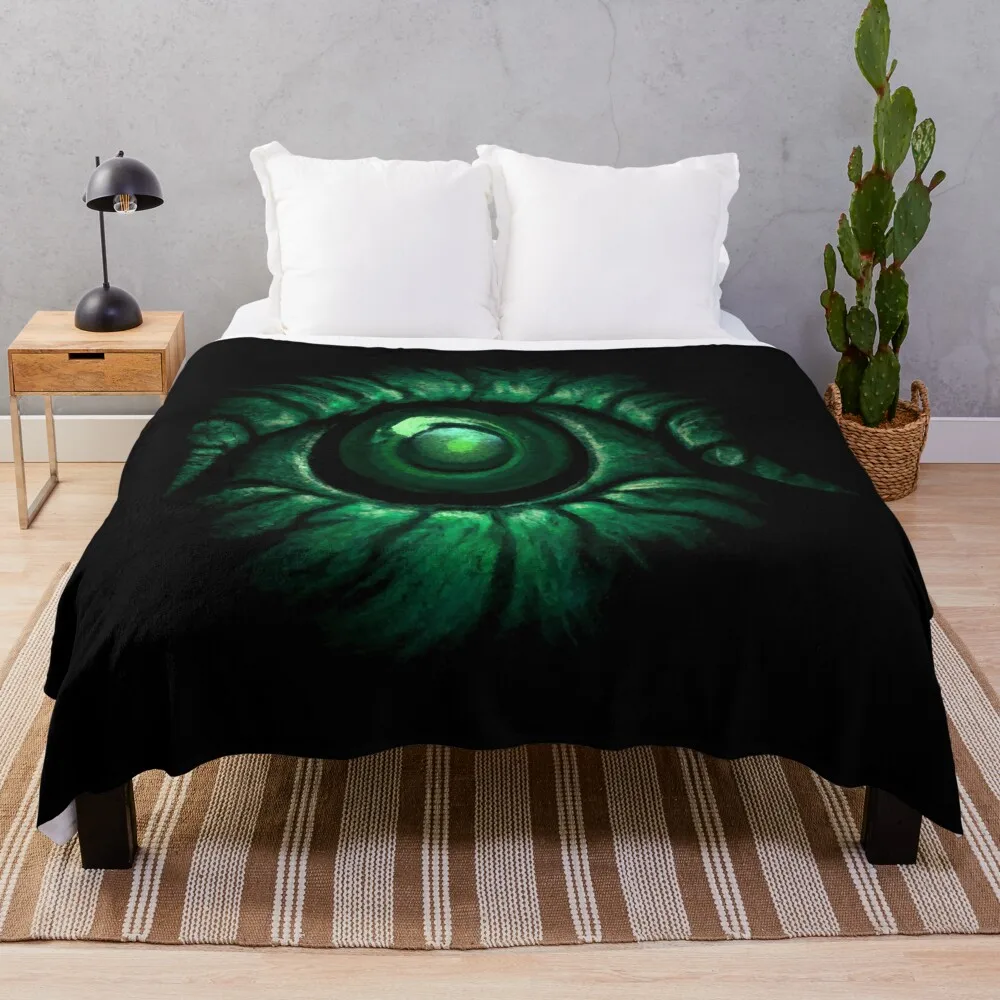 

Cthulhu Eye (Waterpixels) Throw Blanket Christmas Blankets For Sofas valentine gift ideas Blanket For Baby Soft Bed Blankets