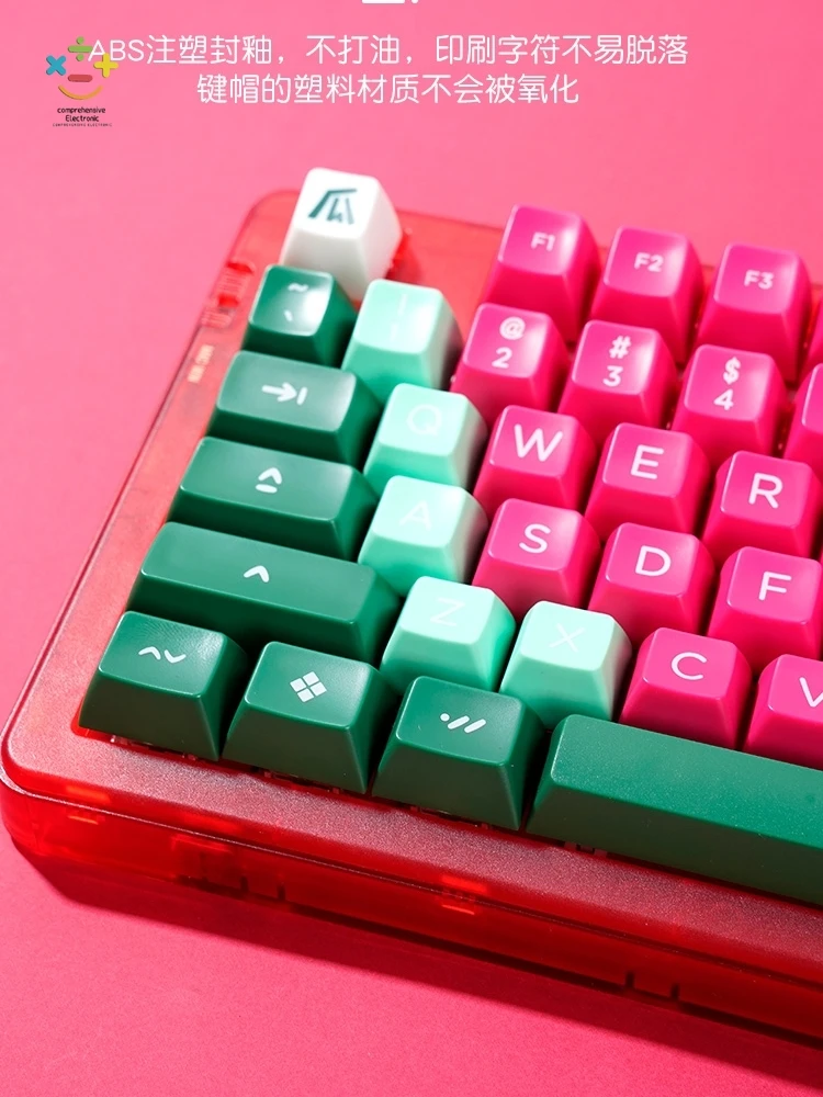 

Watermelon keycaps sa spherical caps are not oiled abs keycaps are super nice and high-value watermelons.