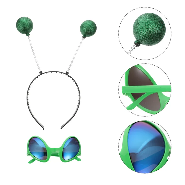 12 Db Idegen Szemüveg Fesztivál Hajdekoratív Fejtáji Csészealjak Férfiak Divat Készítenek Műanyag Stílusos Napszemüveget