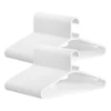 SONGMICS Plastic Hangers 50 Pack, Space-Saving Clothes Hangers, Lightweight Hangers, for Pants, Coats, Dresses 1