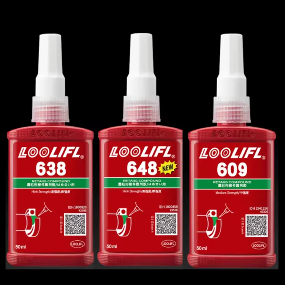 Threadlocker Glue Anaerobic Glue 50ml Loctite Cylindrical Bearing Glue