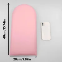 1PC 40x20cm Nordic Style Headboard Bedroom Head Board Stickers Room Anti-collision Wall Panels Home Decoration 2