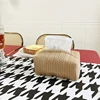 Nordic Ins Wheat Ear Texture Tissue Box Paper Stoarge Bag Cloth Tissue Box Car Tissue Storage Box Living Room Home Decor 5