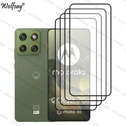 Premium Full Coverage Tempered Glass Screen & Camera Lens Protector - Motorola Edge 70 (4 Front Glass)