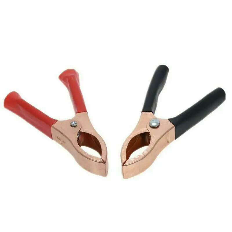 

20 Pcs 30A Car Battery Clip Cables Red/Black Alligator Clips Charger Clamp For Battery Chargers Camping Accessories Repair Tools