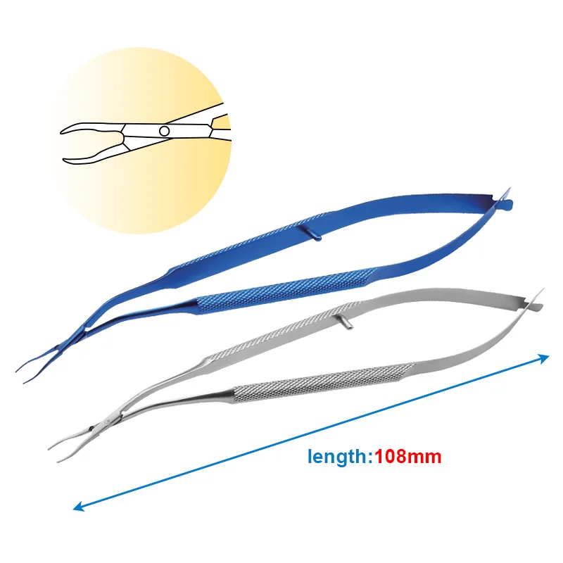 

Ophthalmic Lens Implantation Forceps Eye Forceps Tweezers Titanium Alloy/Stainless Steel Ophthalmic Eye Instrument